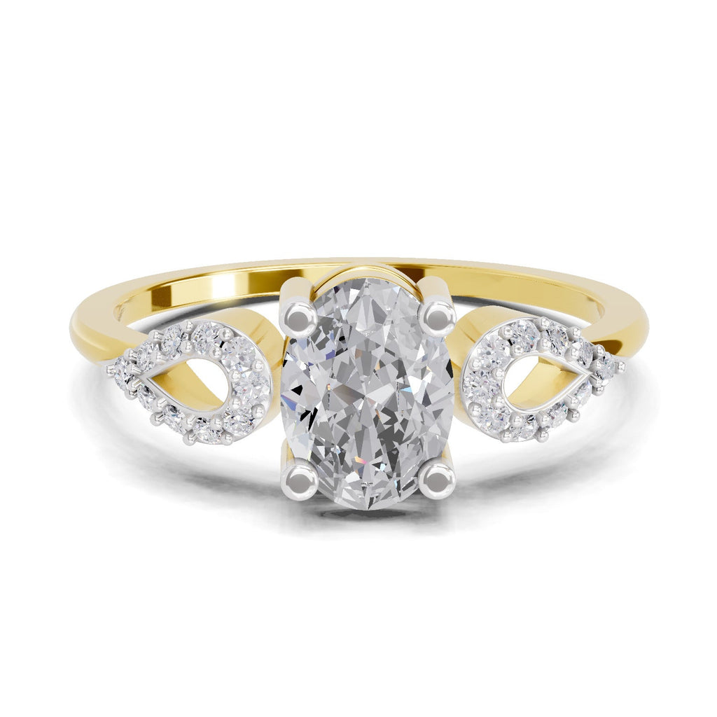 Iconic Oval Diamond Engagement Ring