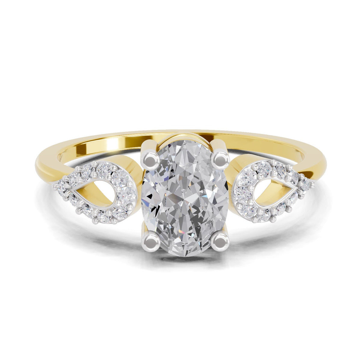 Iconic Oval Diamond Engagement Ring