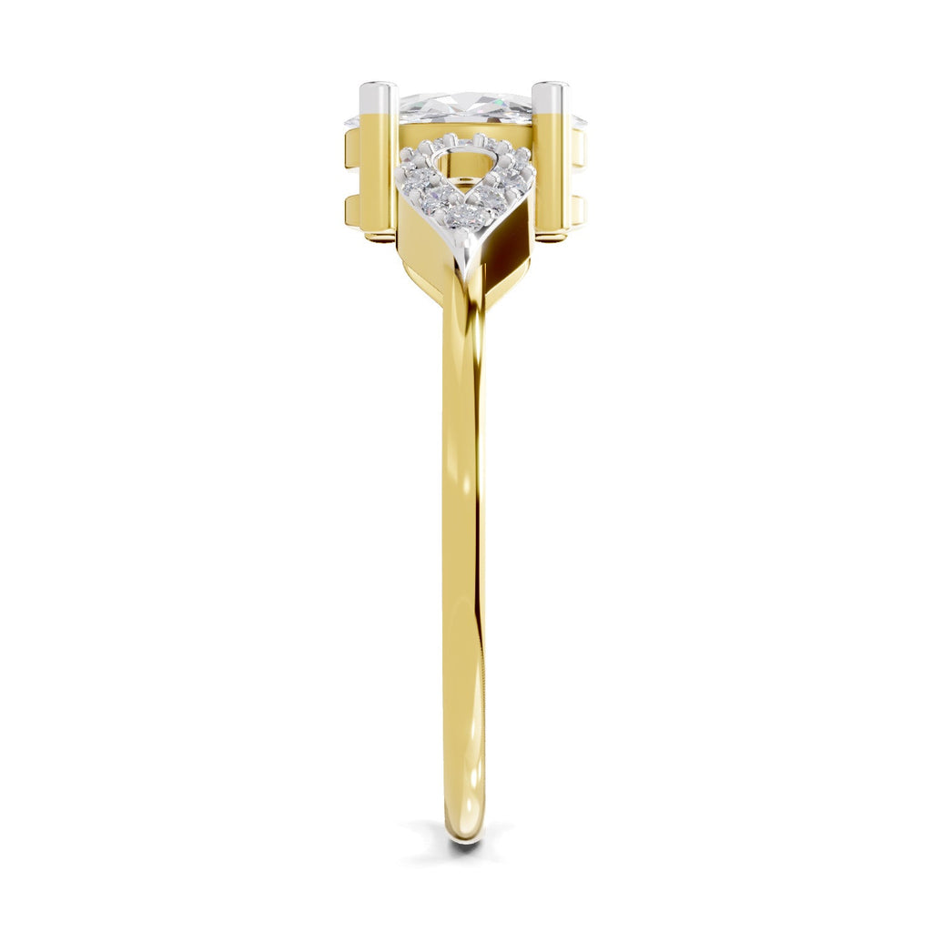 Iconic Oval Diamond Engagement Ring