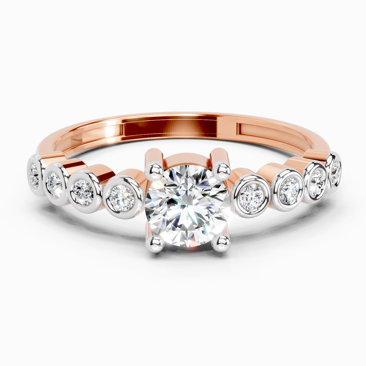 Celestial Diamond Engagement Ring