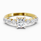 Celestial Diamond Engagement Ring