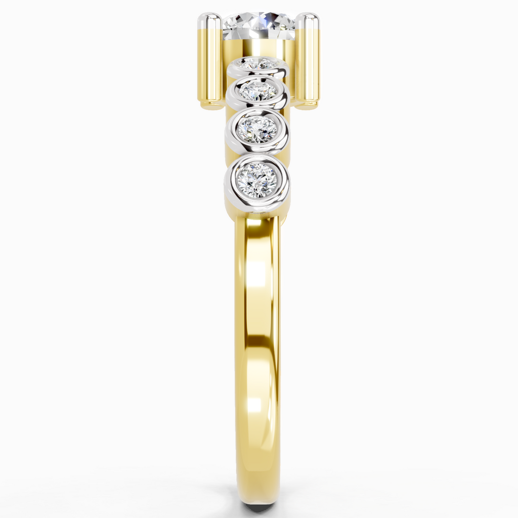 Celestial Diamond Engagement Ring