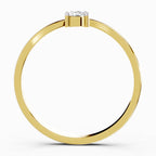 Glistening Pear Diamond Ring