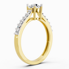 Graceful Solitaire Diamond Ring