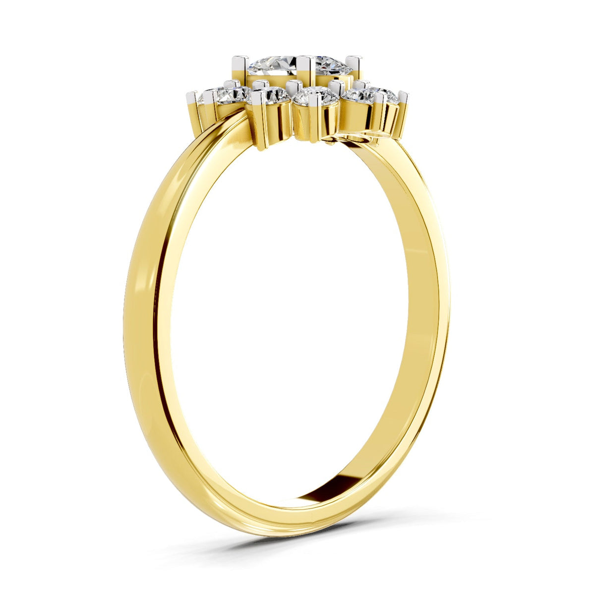 Classic Oval Diamond Engagement Ring