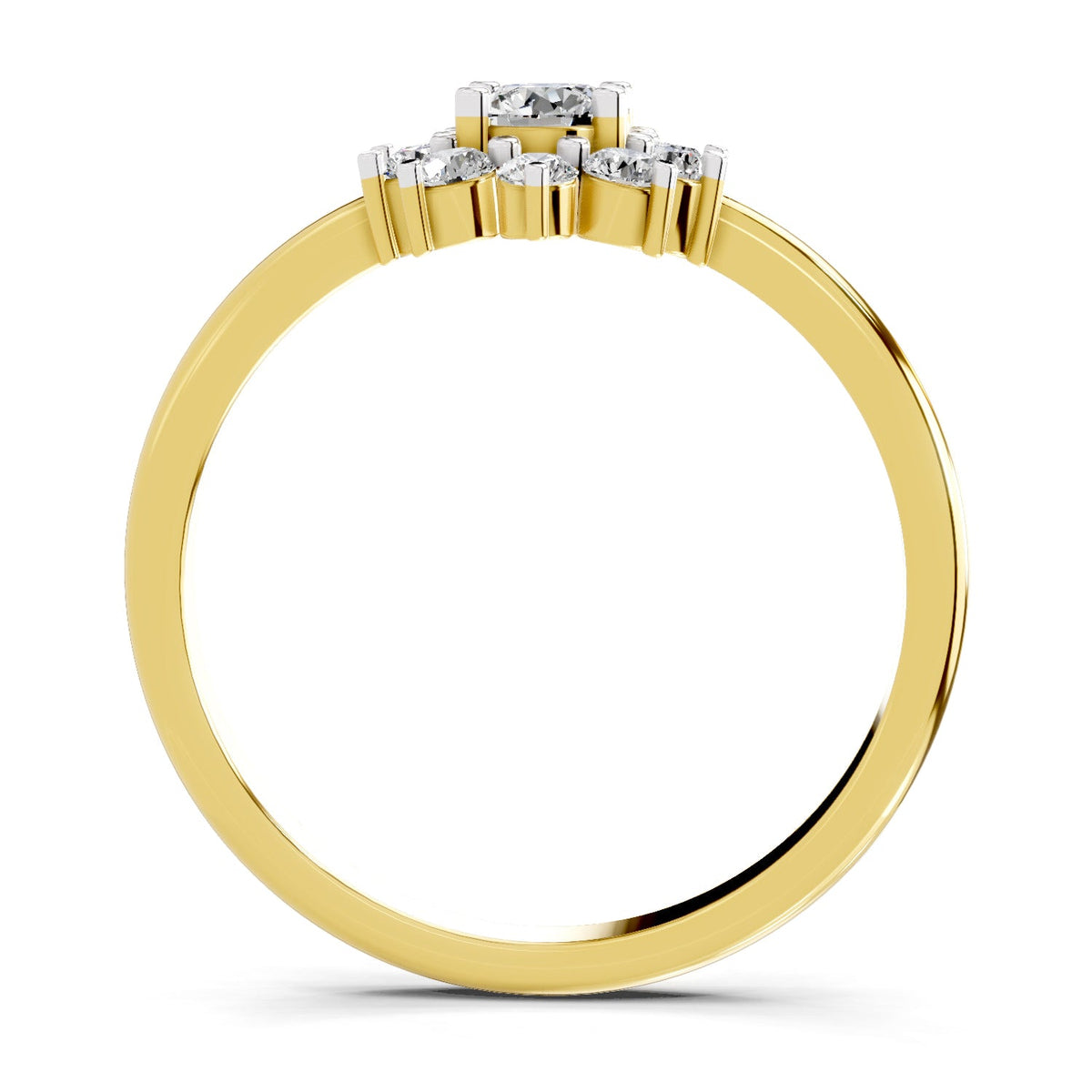 Classic Oval Diamond Engagement Ring
