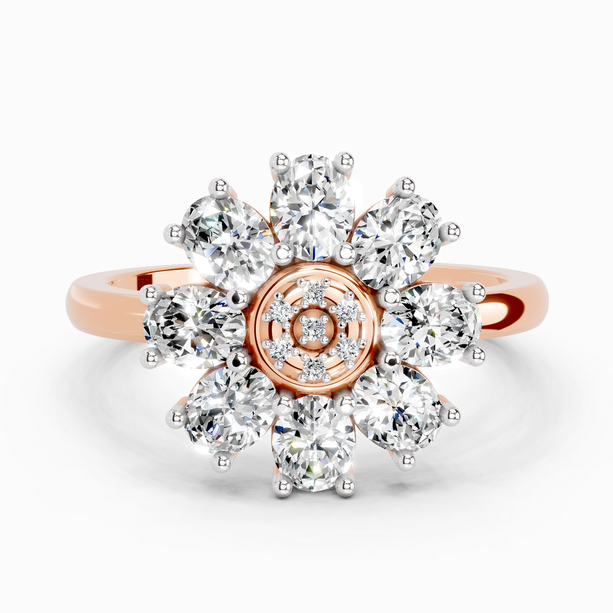 Refined Promise Diamond Engagement Ring