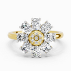 Refined Promise Diamond Engagement Ring