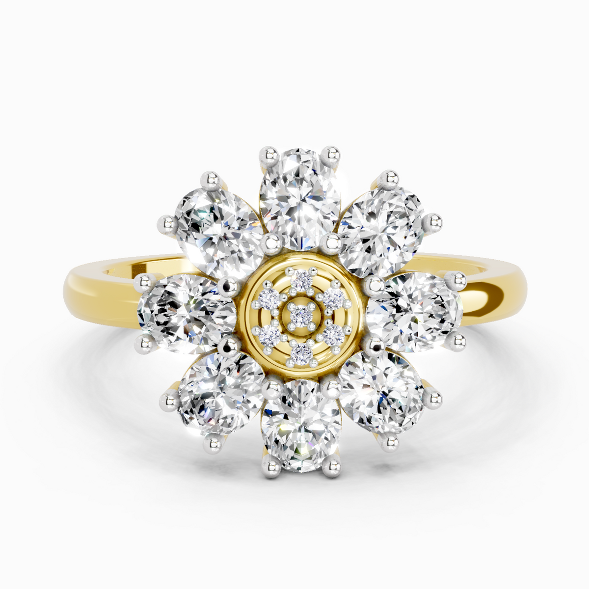 Refined Promise Diamond Engagement Ring