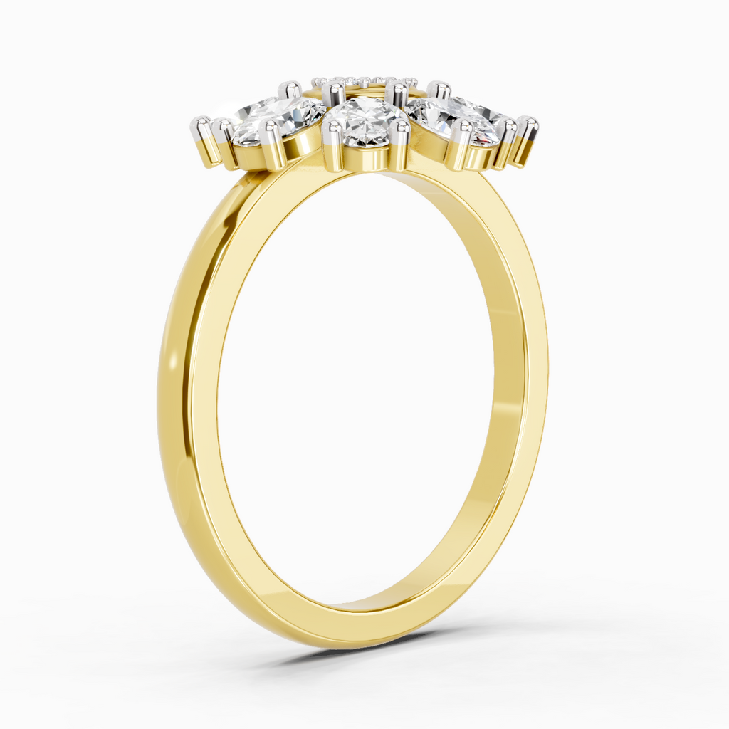 Refined Promise Diamond Engagement Ring