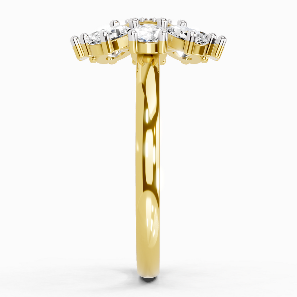 Refined Promise Diamond Engagement Ring