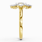 Refined Promise Diamond Engagement Ring