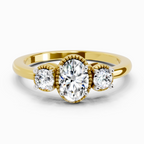 Majestic Promise Trinity Diamond Engagement Ring