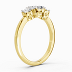 Majestic Promise Trinity Diamond Engagement Ring