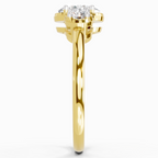 Majestic Promise Trinity Diamond Engagement Ring