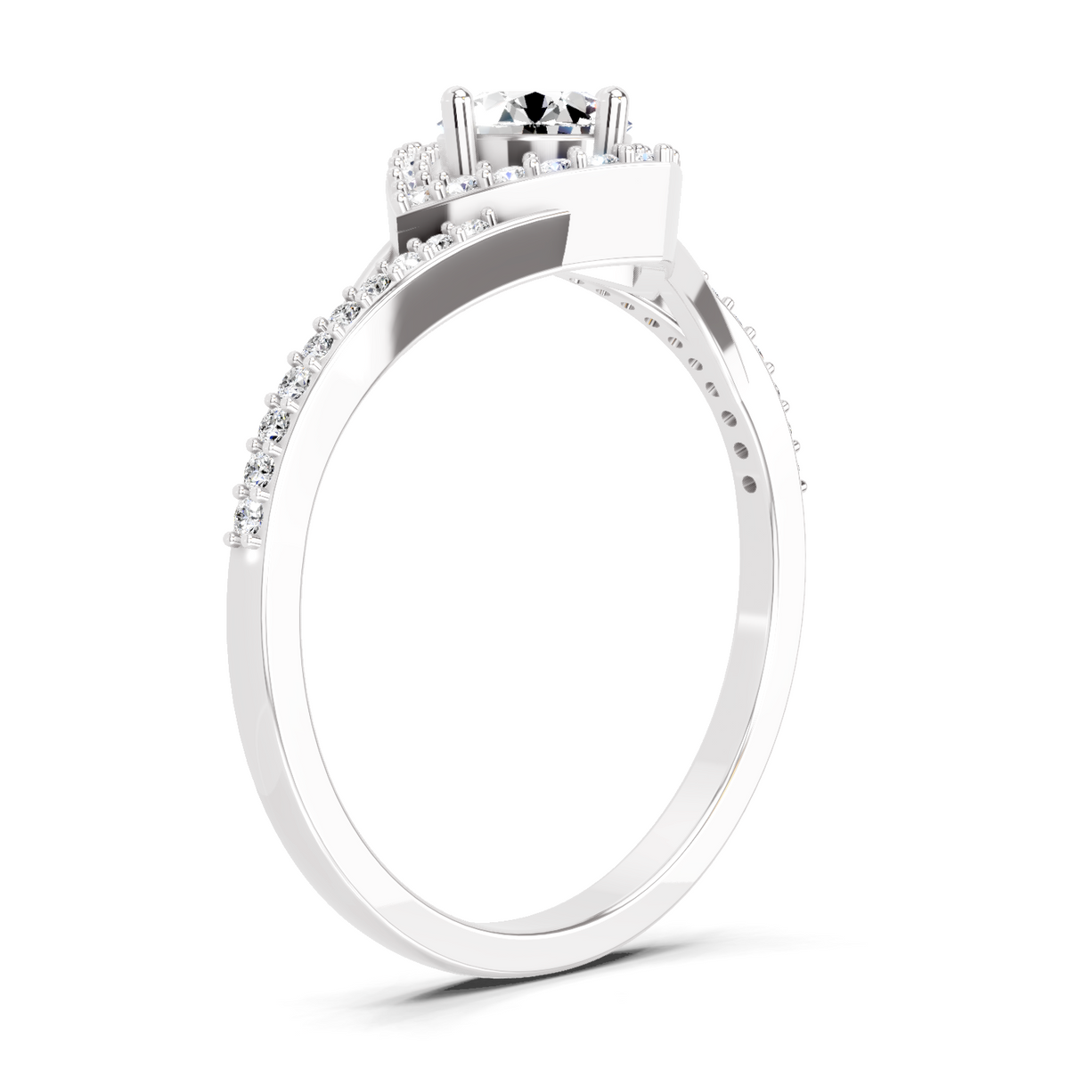 Captivating Halo Diamond Engagement Ring