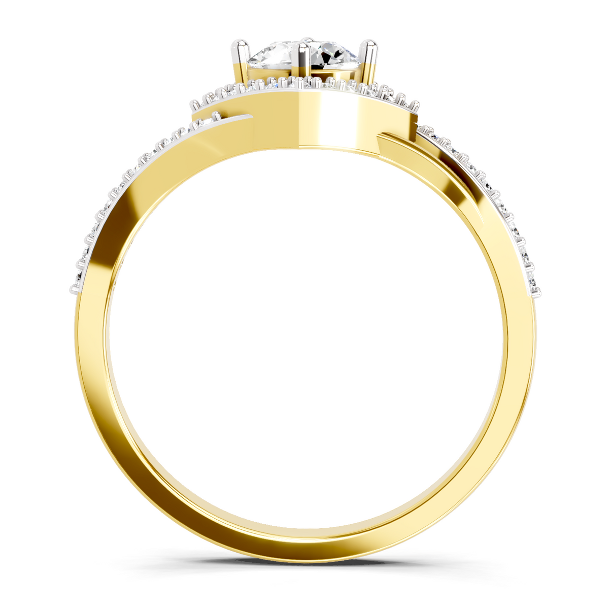 Captivating Halo Diamond Engagement Ring