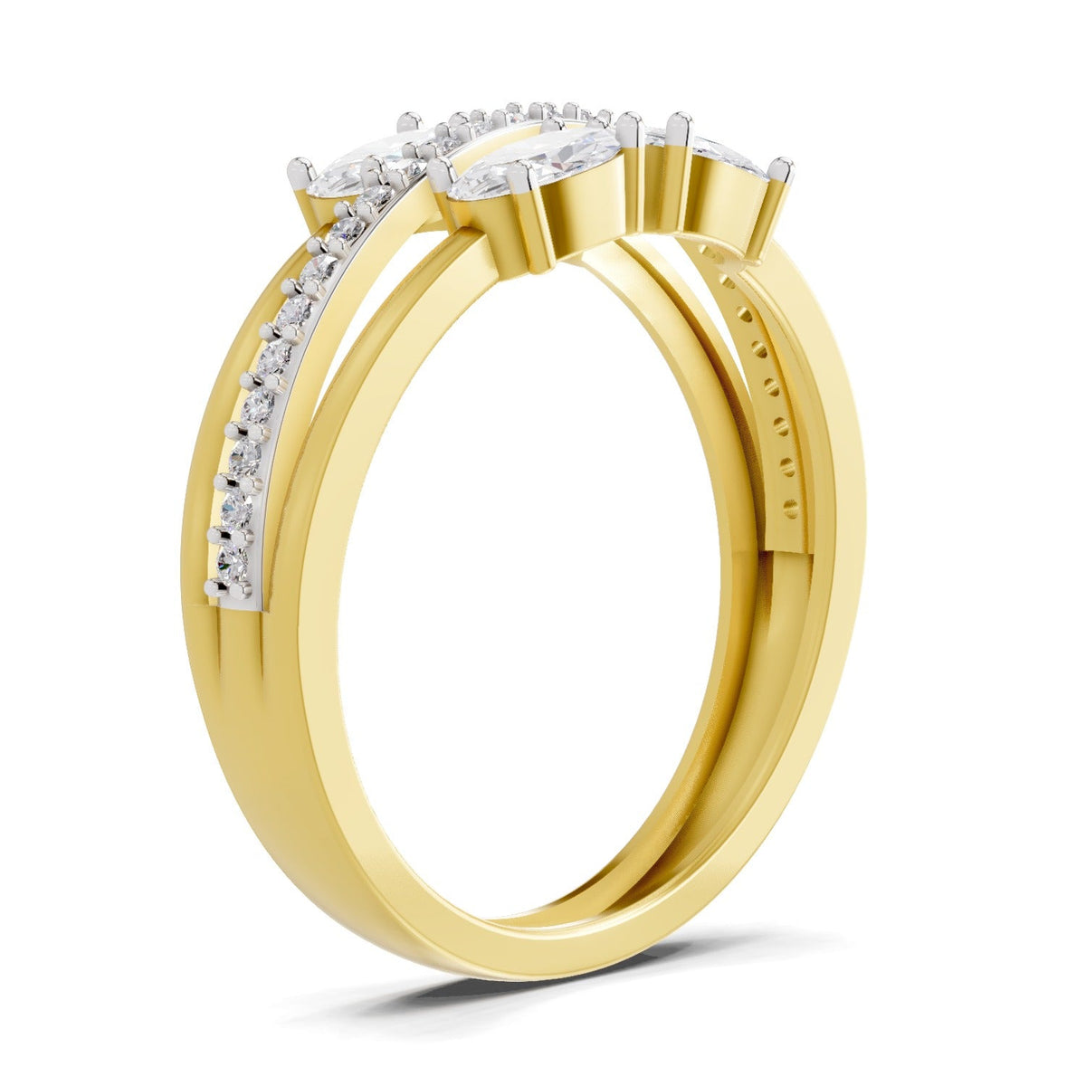 Luminous Oval Diamond Engagement Ring