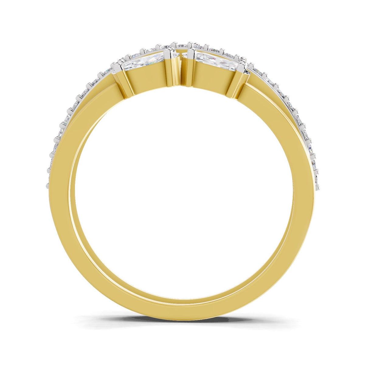 Luminous Oval Diamond Engagement Ring
