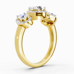 Iconic Oval Halo Diamond Ring