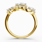 Iconic Oval Halo Diamond Ring