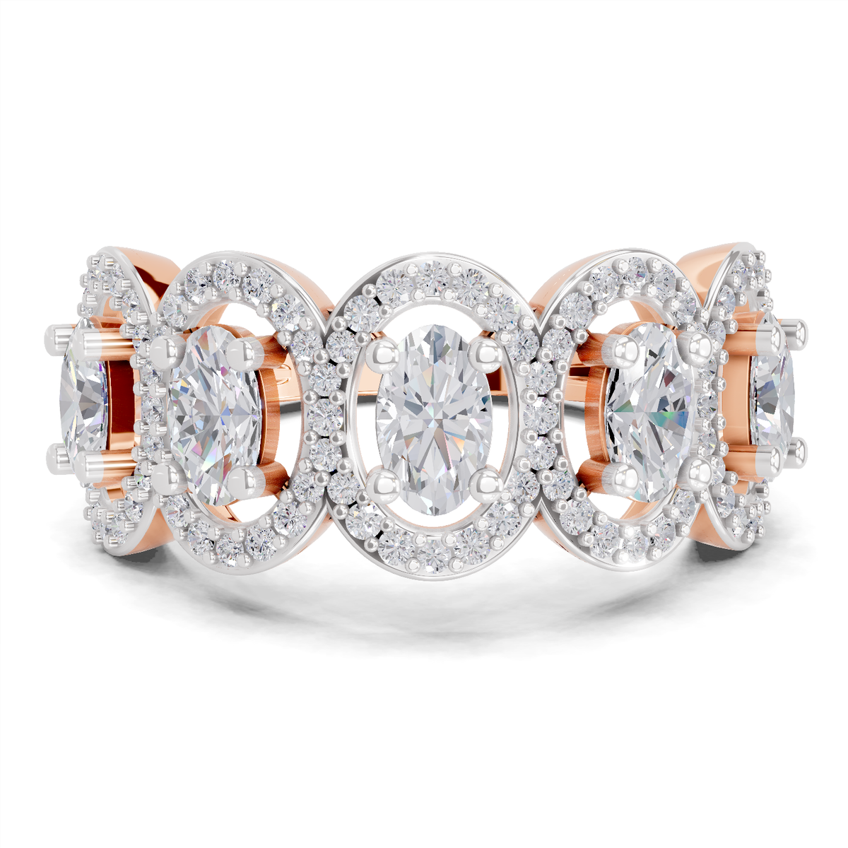 Enchanting Eternal Diamond Engagement Ring