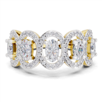 Enchanting Eternal Diamond Engagement Ring