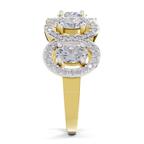 Enchanting Eternal Diamond Engagement Ring