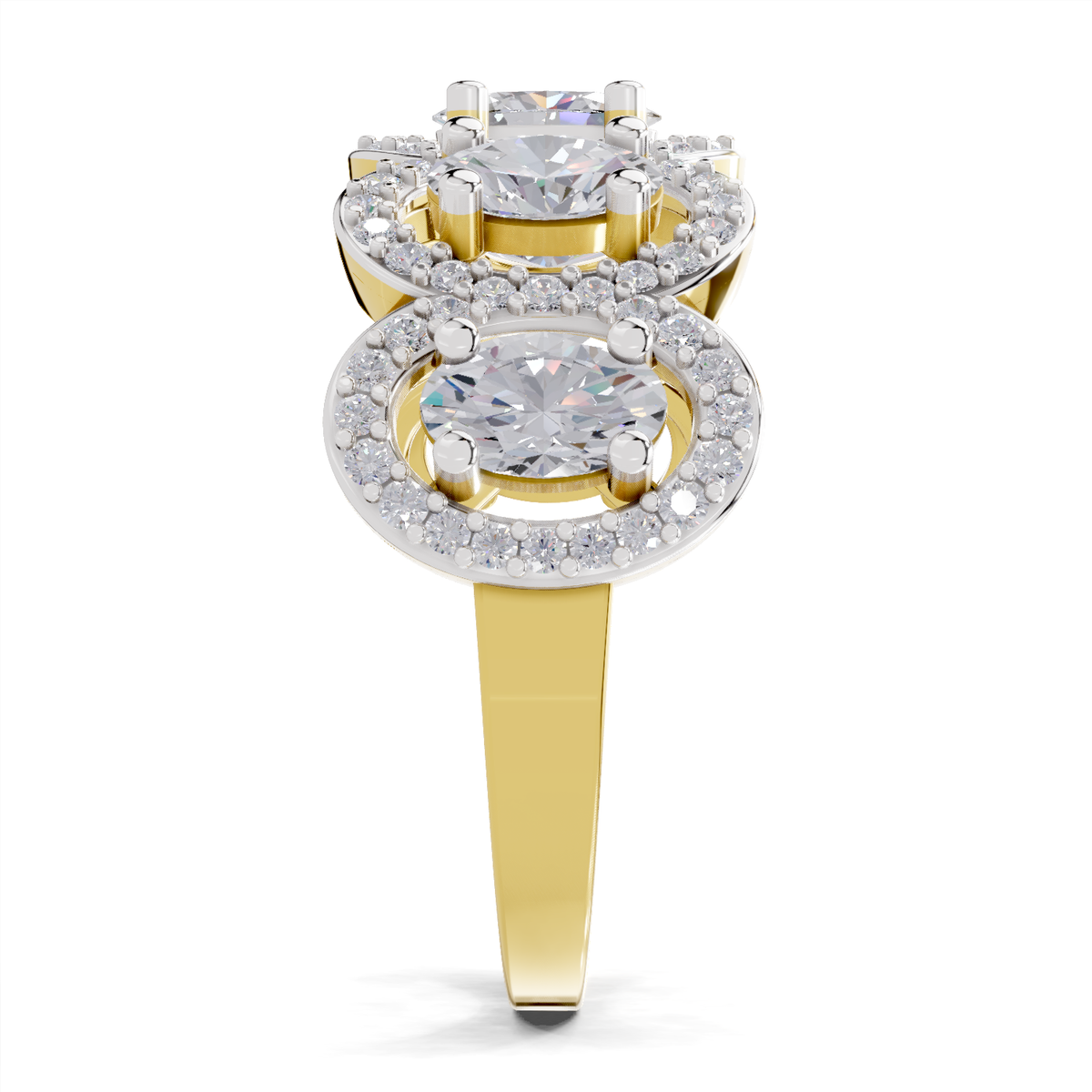 Enchanting Eternal Diamond Engagement Ring