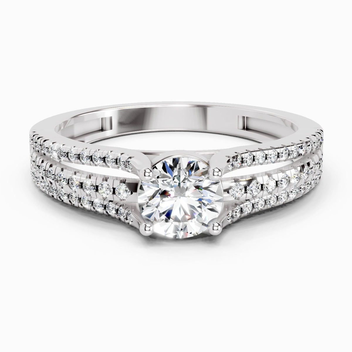 Stunning Round Diamond Ring