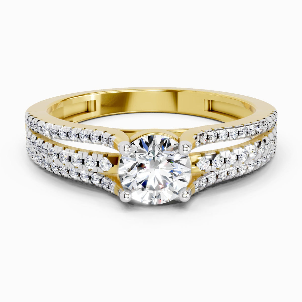 Stunning Round Diamond Ring