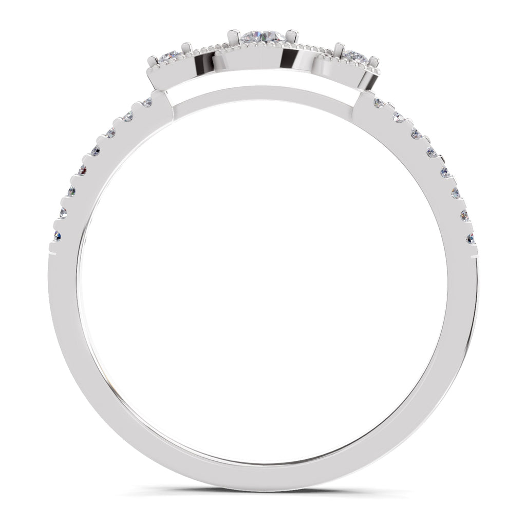 Dazzling Infinity Diamond Engagement Ring