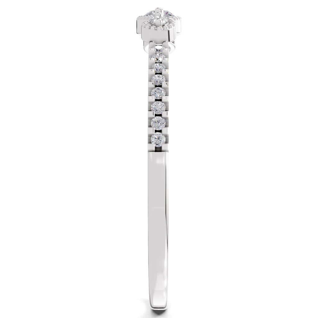 Dazzling Infinity Diamond Engagement Ring