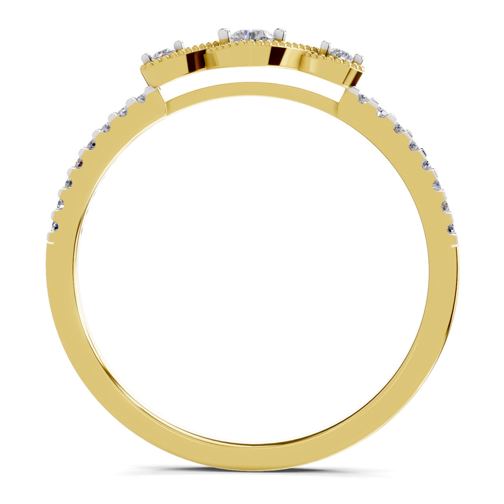 Dazzling Infinity Diamond Engagement Ring
