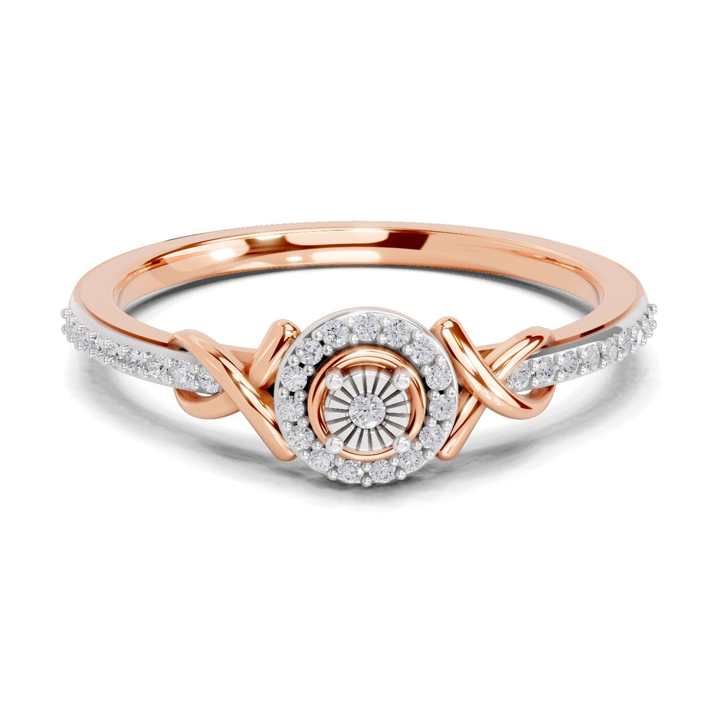 Sparkling Promise Infinity Diamond Engagement Ring