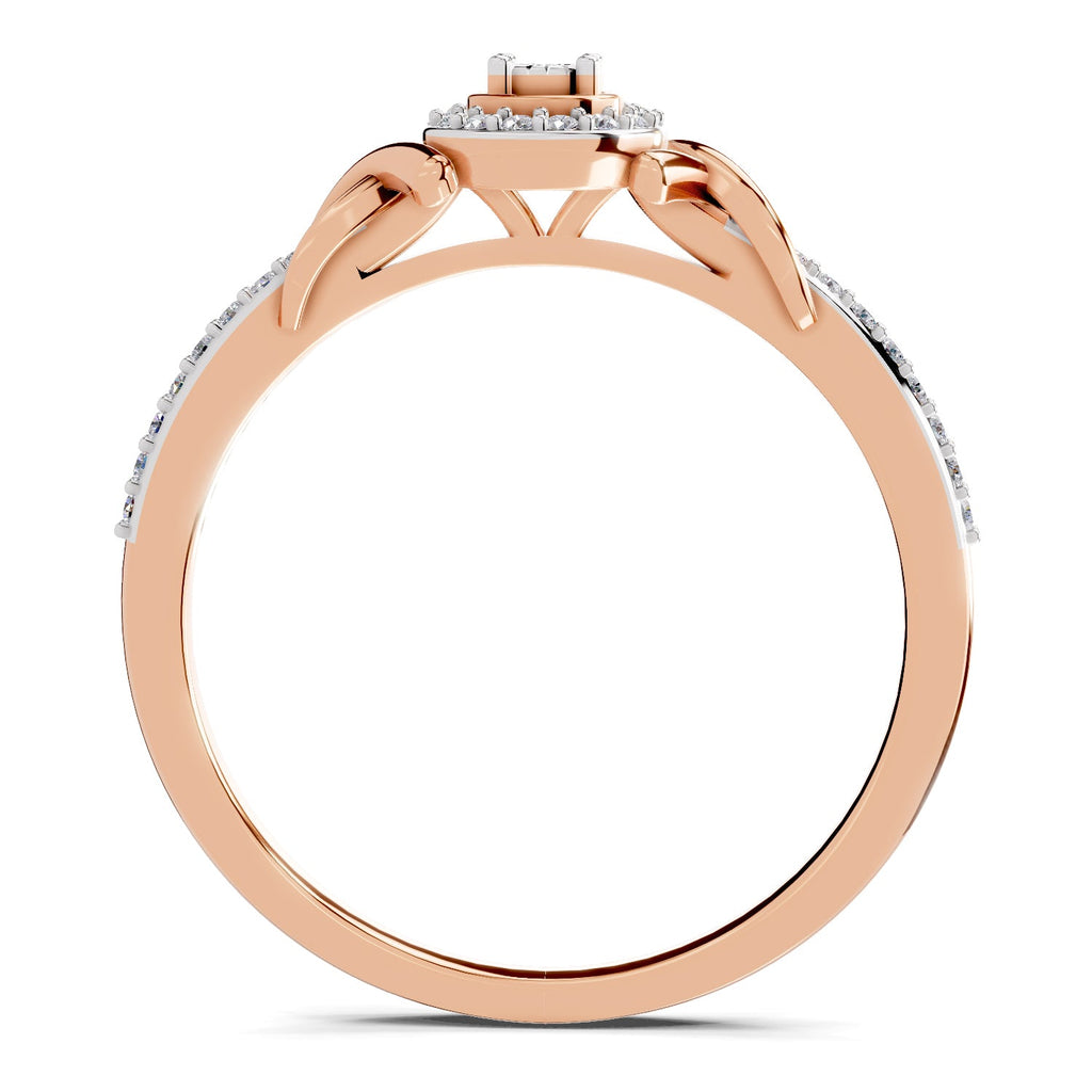 Sparkling Promise Infinity Diamond Engagement Ring