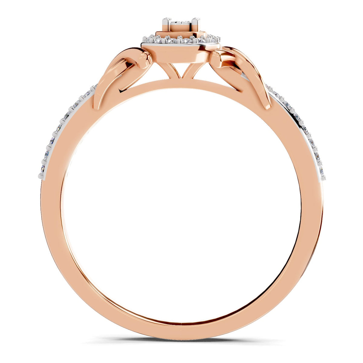 Sparkling Promise Infinity Diamond Engagement Ring