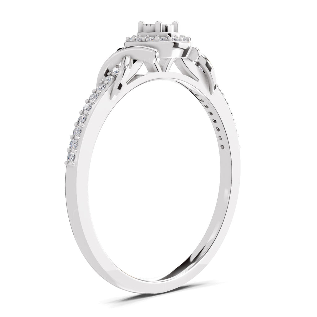 Sparkling Promise Infinity Diamond Engagement Ring