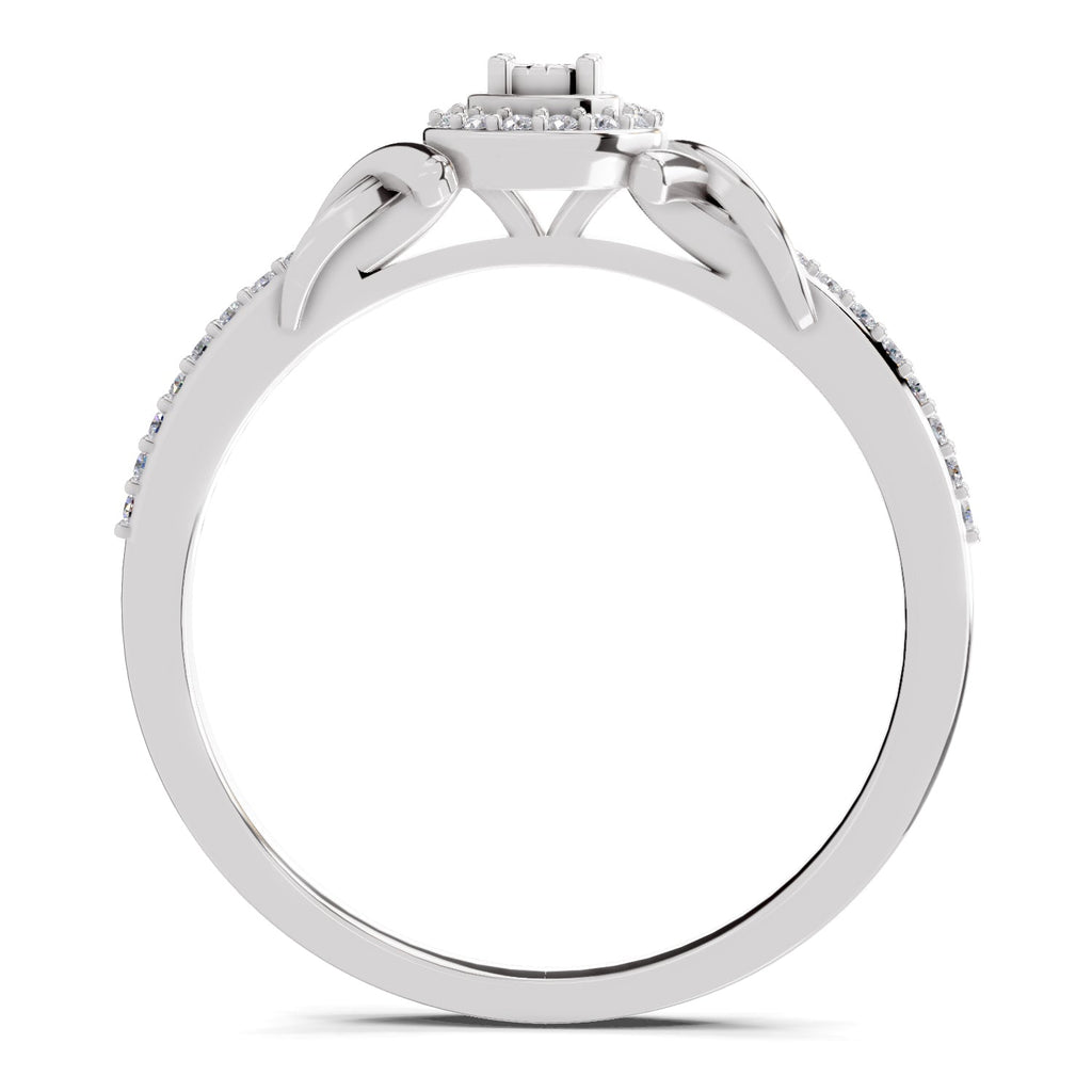Sparkling Promise Infinity Diamond Engagement Ring