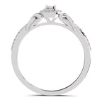 Sparkling Promise Infinity Diamond Engagement Ring