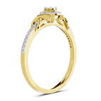 Sparkling Promise Infinity Diamond Engagement Ring