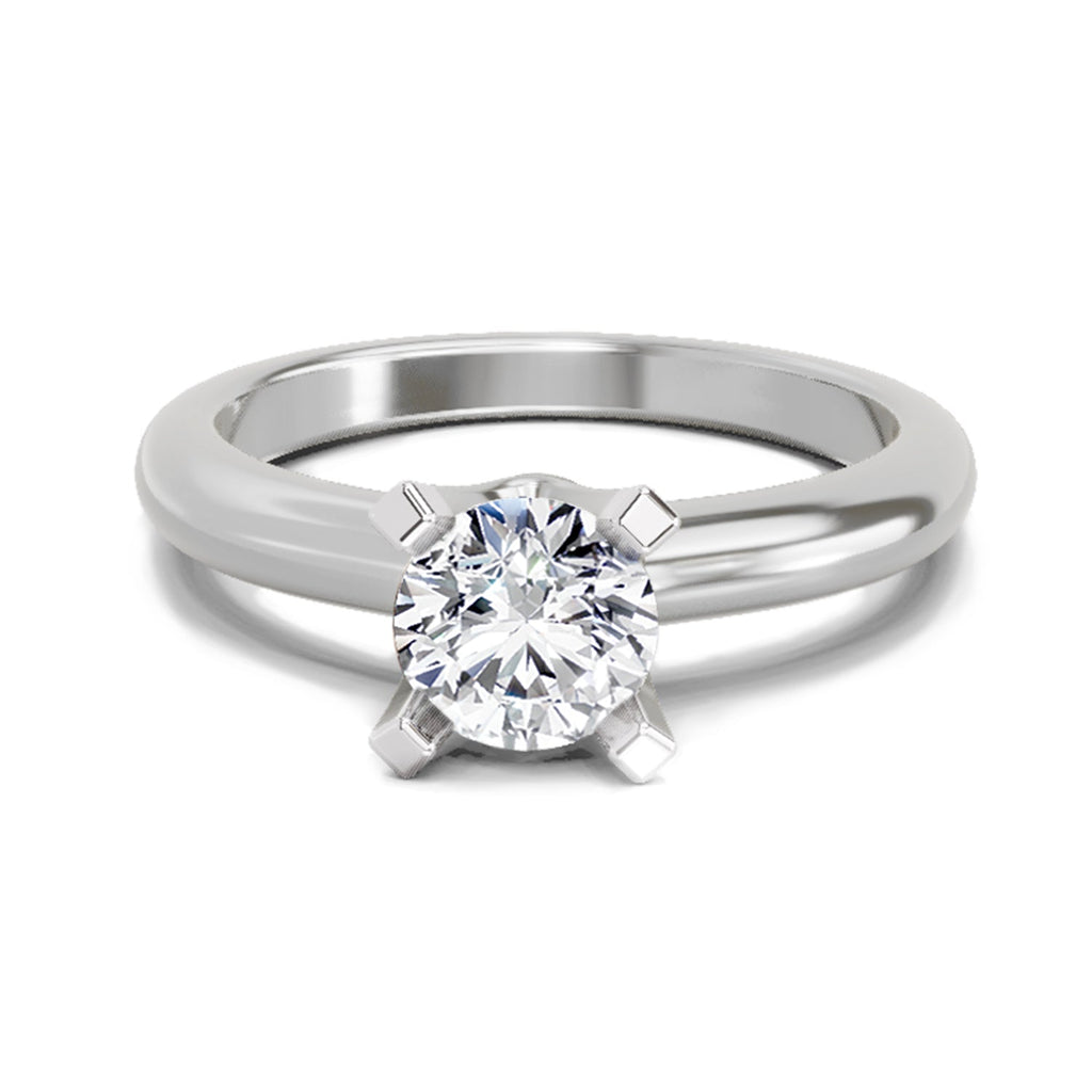 Timeless Round Solitaire Diamond Ring