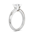 Timeless Round Solitaire Diamond Ring