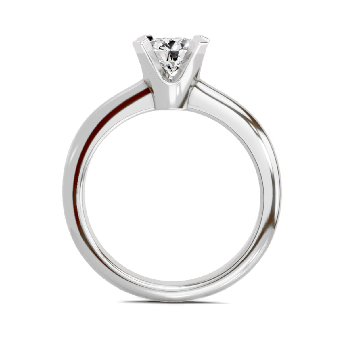Timeless Round Solitaire Diamond Ring