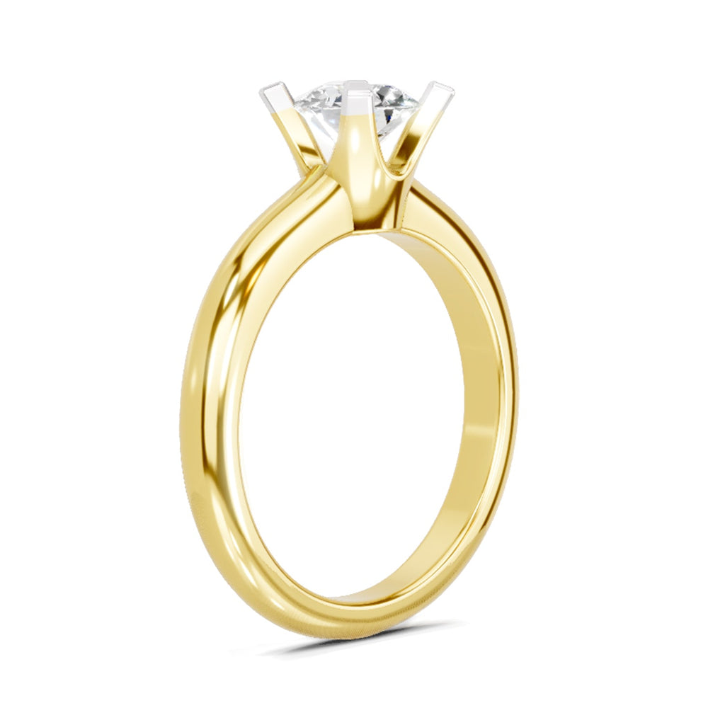 Timeless Round Solitaire Diamond Ring