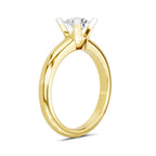 Timeless Round Solitaire Diamond Ring