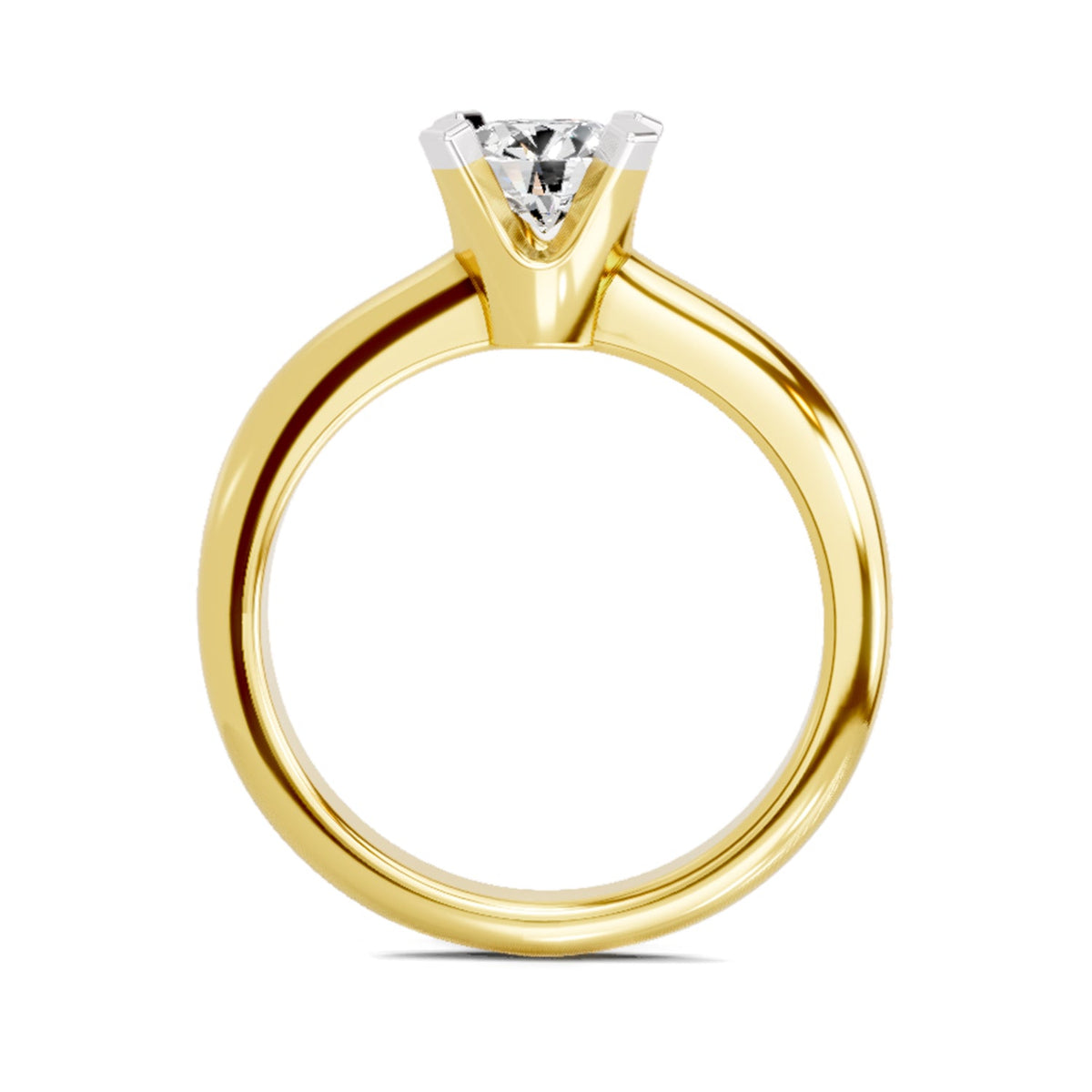 Timeless Round Solitaire Diamond Ring