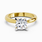 Delicate Solitaire Diamond Ring