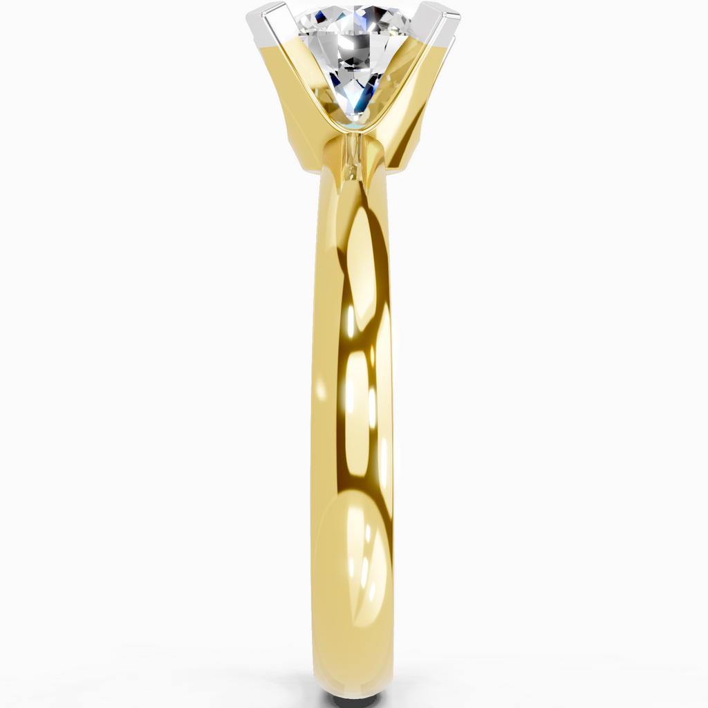 Delicate Solitaire Diamond Ring