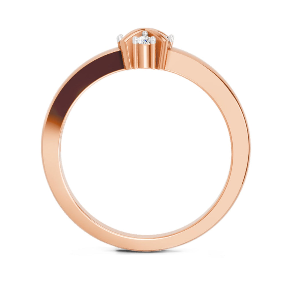 Pristine Round Cluster Diamond Ring